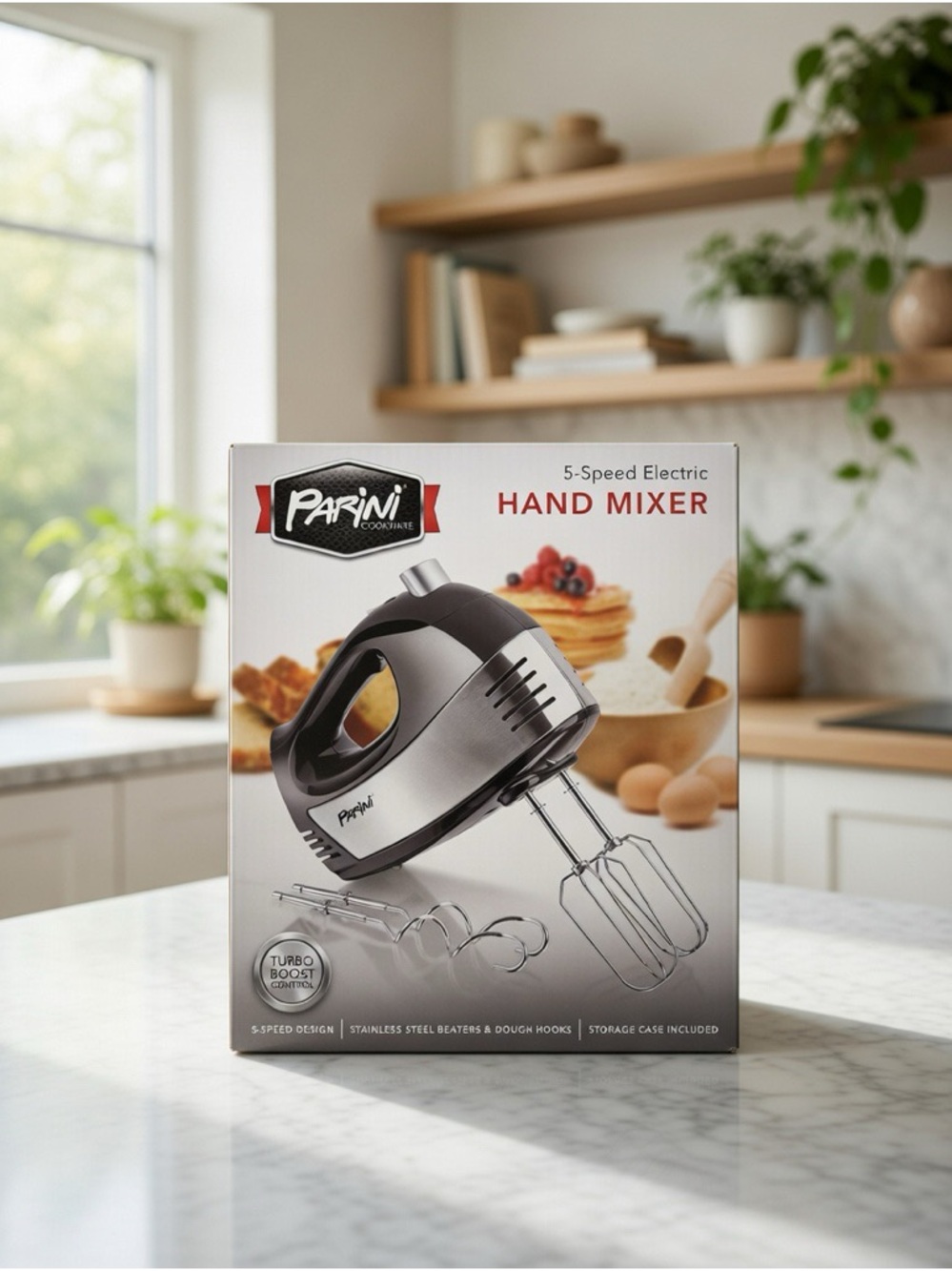 Parini 5-Speed Electric Hand Mixer